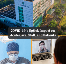 COVID-19’s Uptick Impact on Acute Care, Staff and Patients