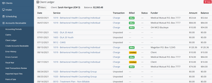 Billing and Accounts Receivable