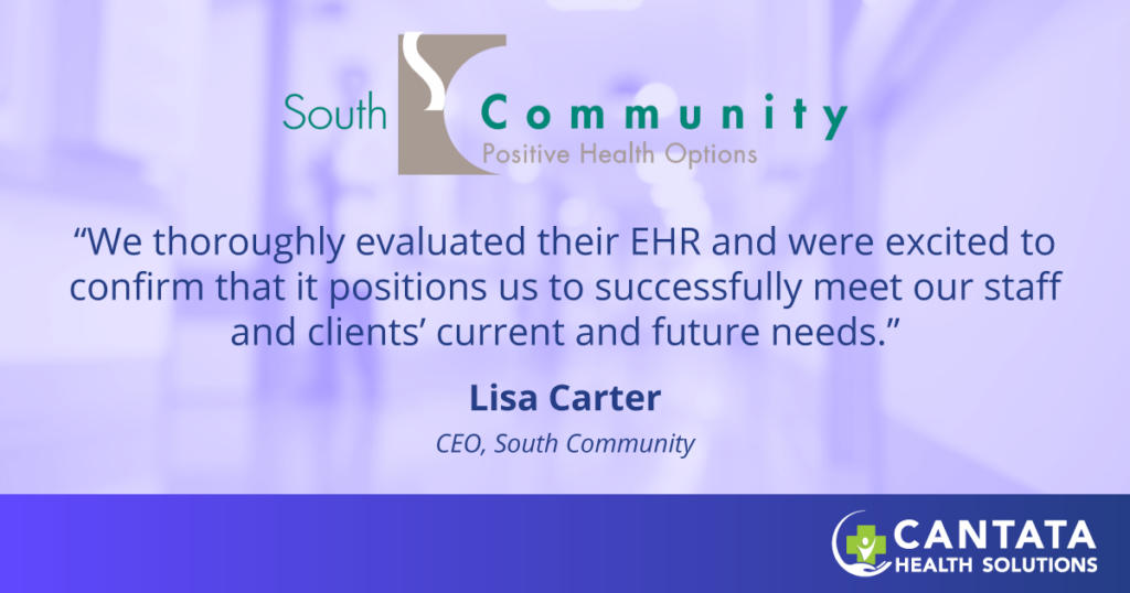 South Community Boosts Client Engagement and Enhances Outcomes with Cantata Health